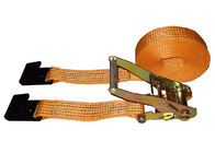5000 كيلوجرام البوليستر حزام الرافعات مع شقة هوك / البضائع جلد حزام
