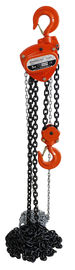 Professional 5000KG Manual Chain Hoist Red HSZ Seires For Lifting