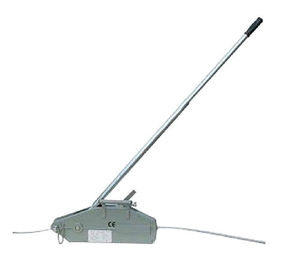 Aluminium Hand Winch 800kg-5400kg , wire rope pulling hoist, length 20 M, CE/GS certified