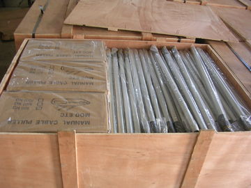 Aluminium Hand Winch 800kg-5400kg , wire rope pulling hoist, length 20 M, CE/GS certified