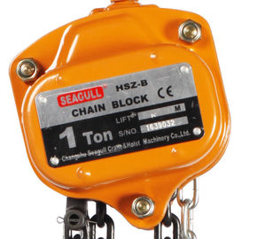 Manual Lifting Equipment 1 Ton Chain Hoist / Hand Chain Fall Hoist