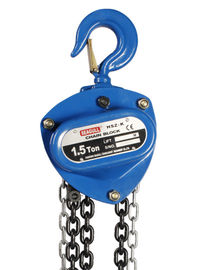 Construction Hoisting Equipment Manual Chain Block 1.5 Ton Safety